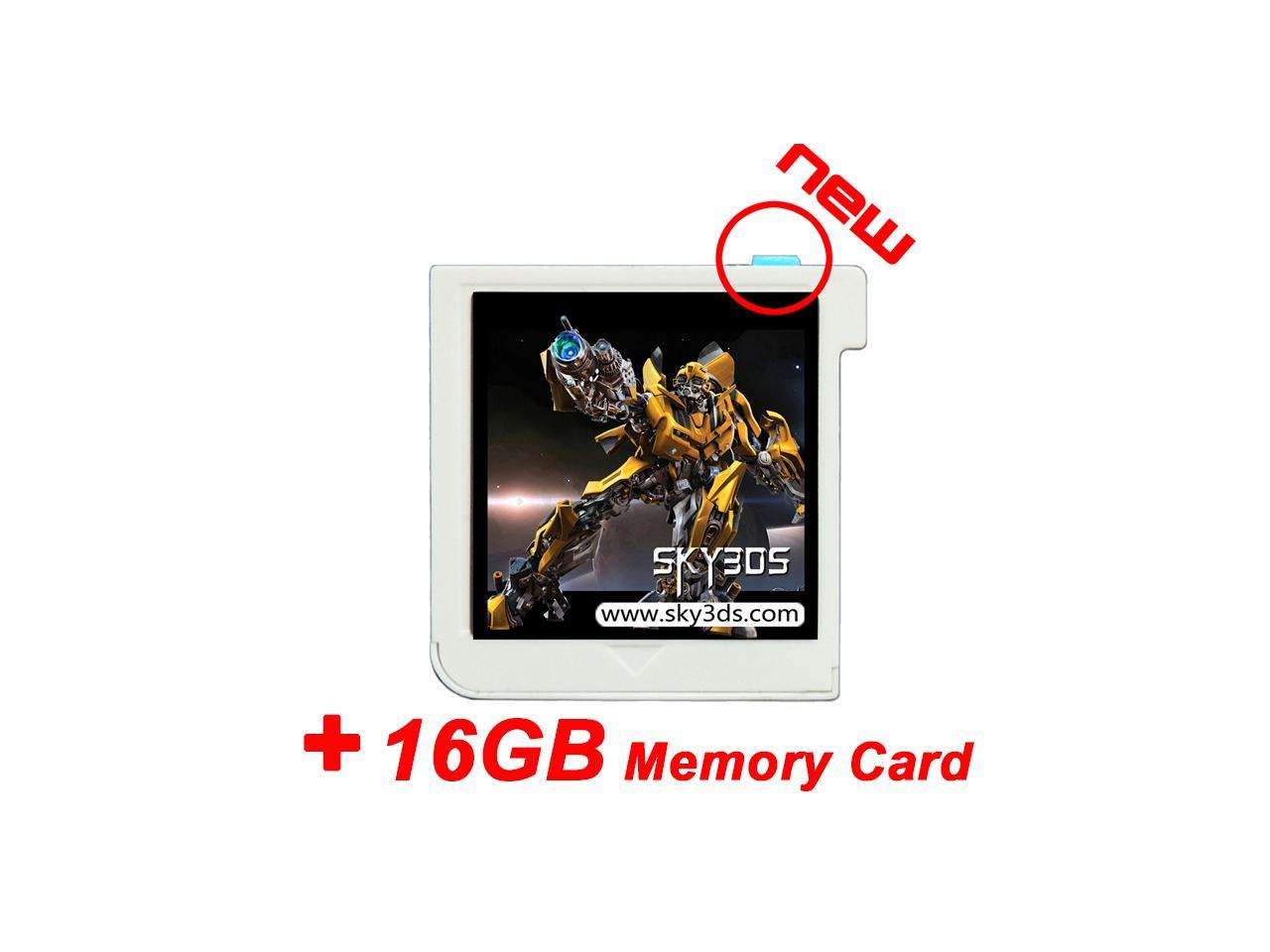 Sky3ds 16gb Memory Card Cheap Sky3ds Flashcard To Play 3ds Games One All New 3ds 3ds 2ds Consoles Newegg Com