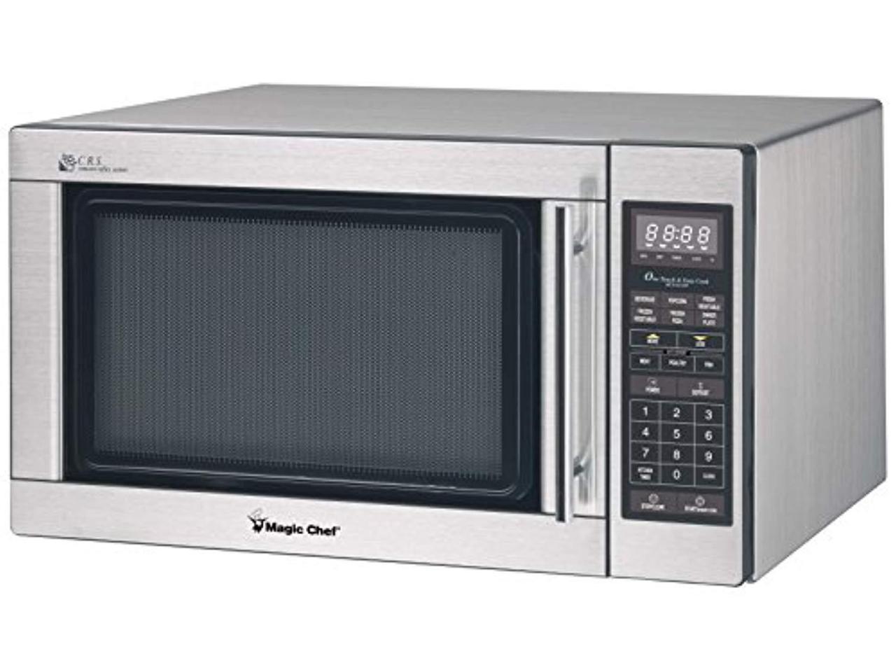 Magic Chef MCD1611ST 1.6 Cu. Ft. Microwave Oven - Stainless Steel - Newegg.com