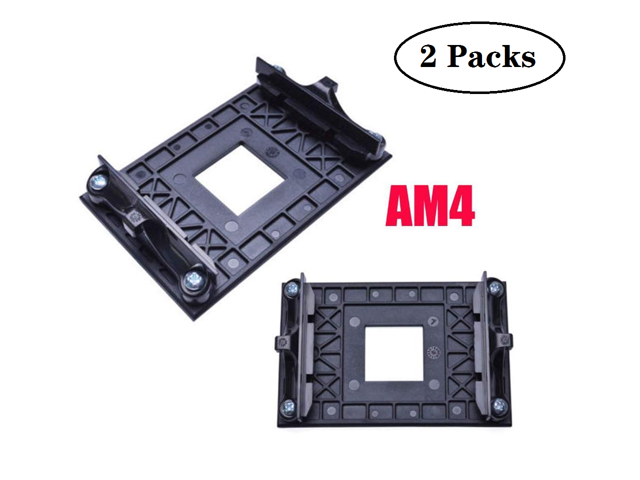 2 Packs AM4 CPU Cooling Fan Mounting Bracket Heatsink Bracket Dock Base