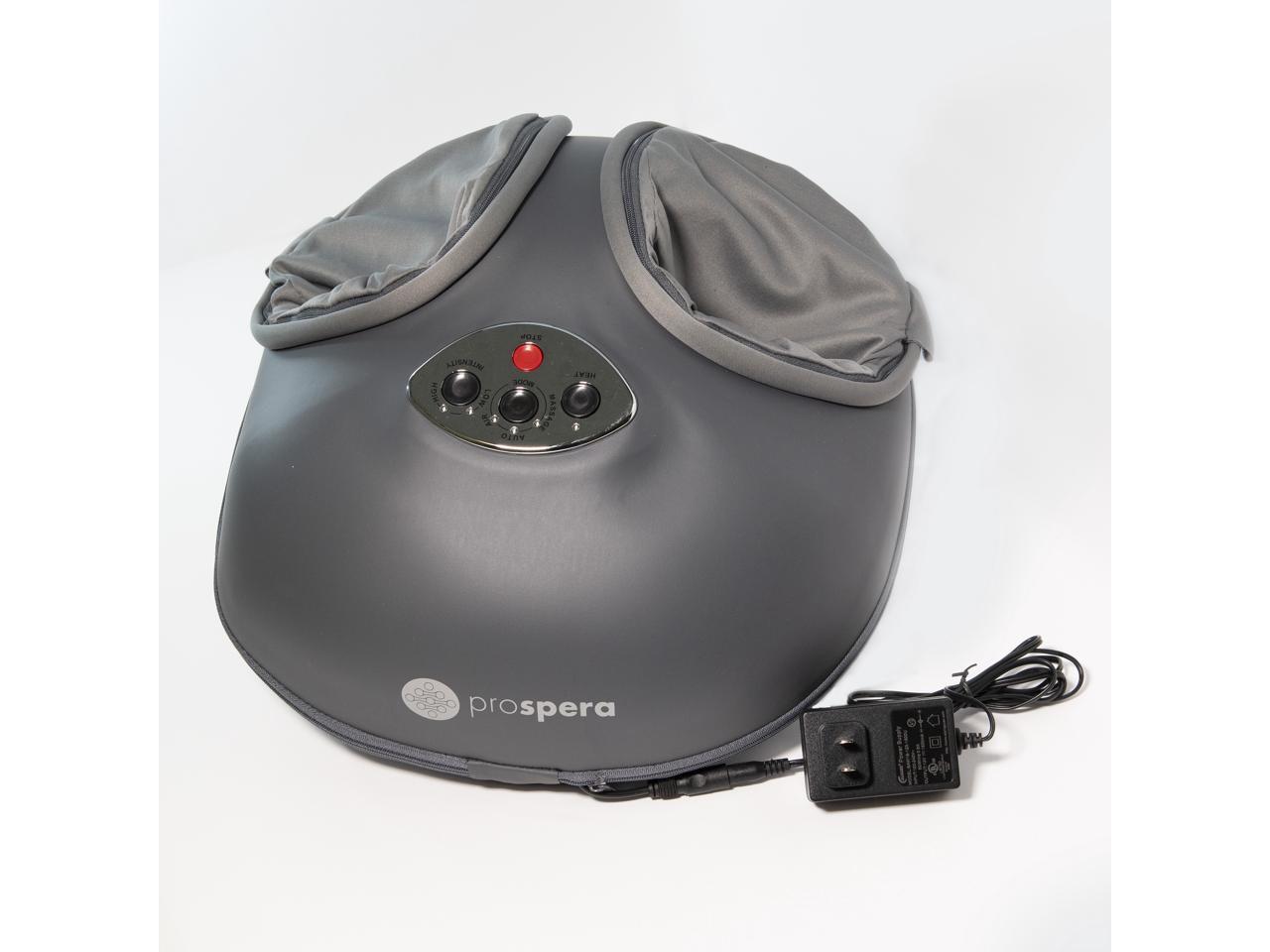 Prospera shiatsu foot massager with heat and air pressure Clearance