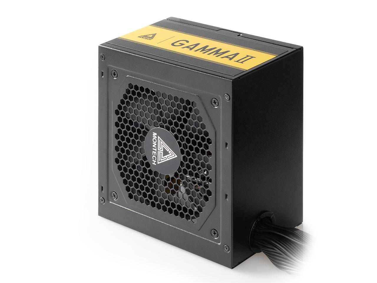 Montech Gamma ll 650W, 80+ Gold Certified PSU, LLC+DC to DC Technology