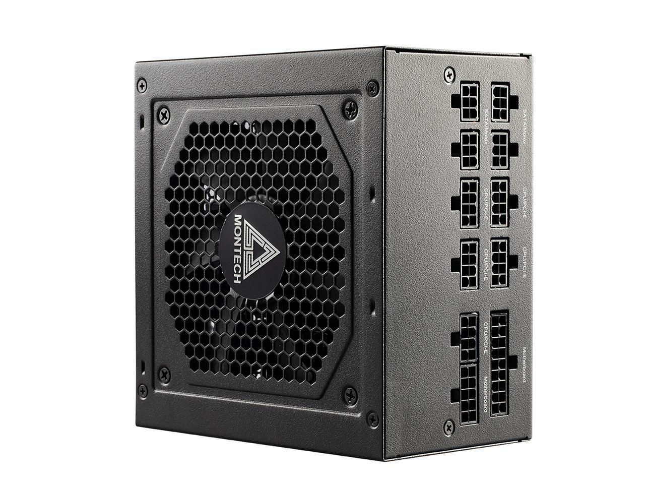 Montech Century 850W 80 Plus Gold Certified Fully Modular Power Supply ...