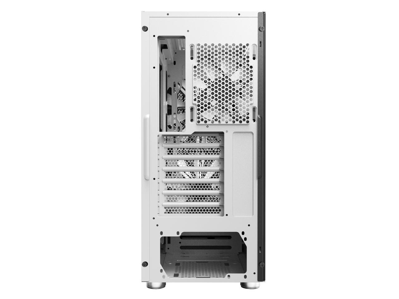 Montech Air X ARGB Pull Out Glass/ Metallic Diamond Mesh Front Panel/ 200 mm ARGB Fans2 & 120mm ARGB Fan1 Pre-Installed Black ATX Mid-Tower Case/ Super High Airflow/ Tempered Glass Side Panel 