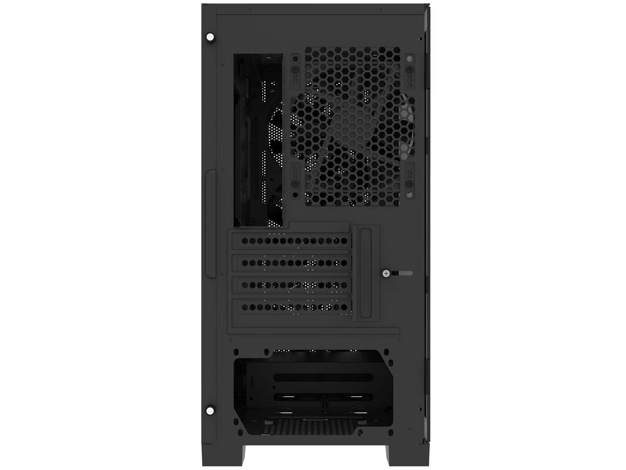 Montech AIR 100 LITE MICROATX Tower with Two Silent Fans Pre Installed