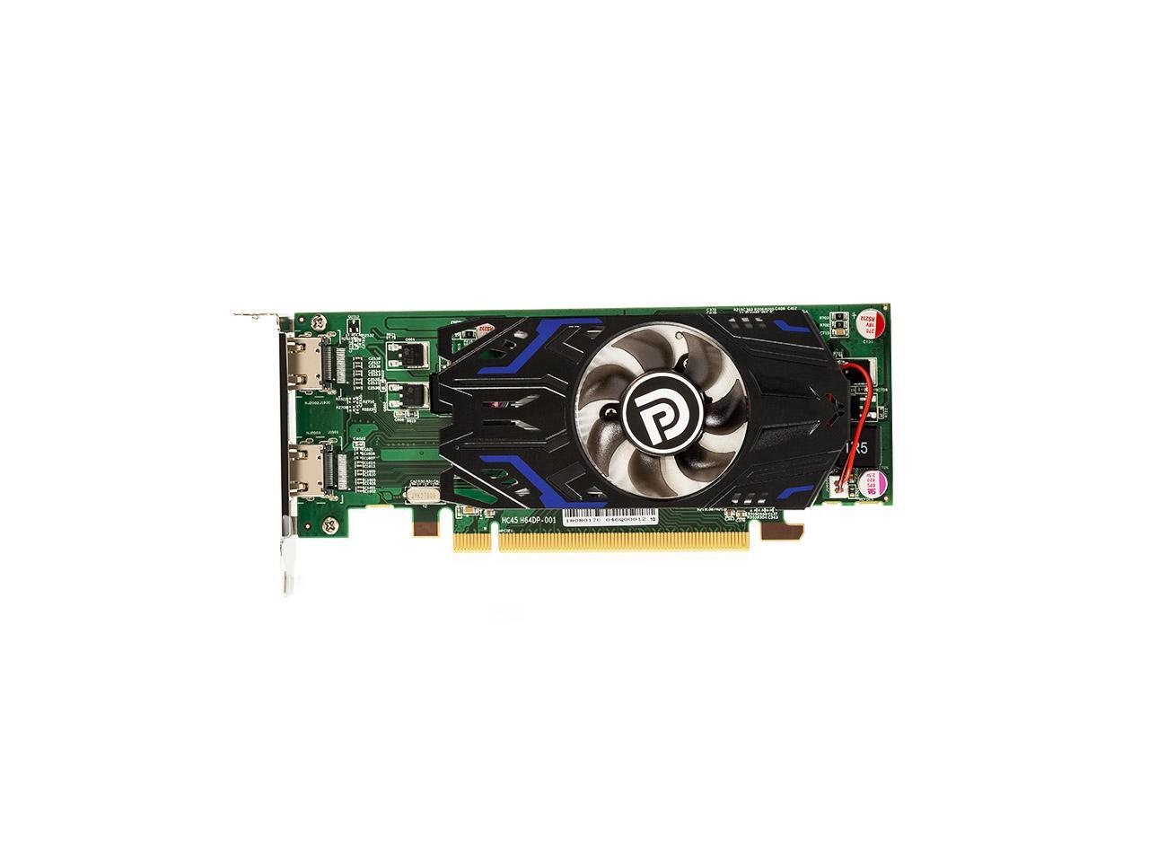 Plugadget Dual Monitor Video Card 64 Bit 1G GDDR3 AMD Radeon R5 230