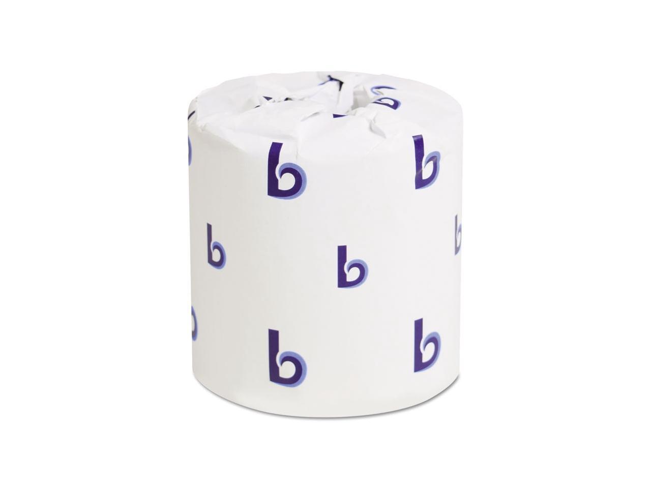 Boardwalk TwoPly Toilet Tissue White 4 1/2 x 3 3/4 Sheet 500 Sheets