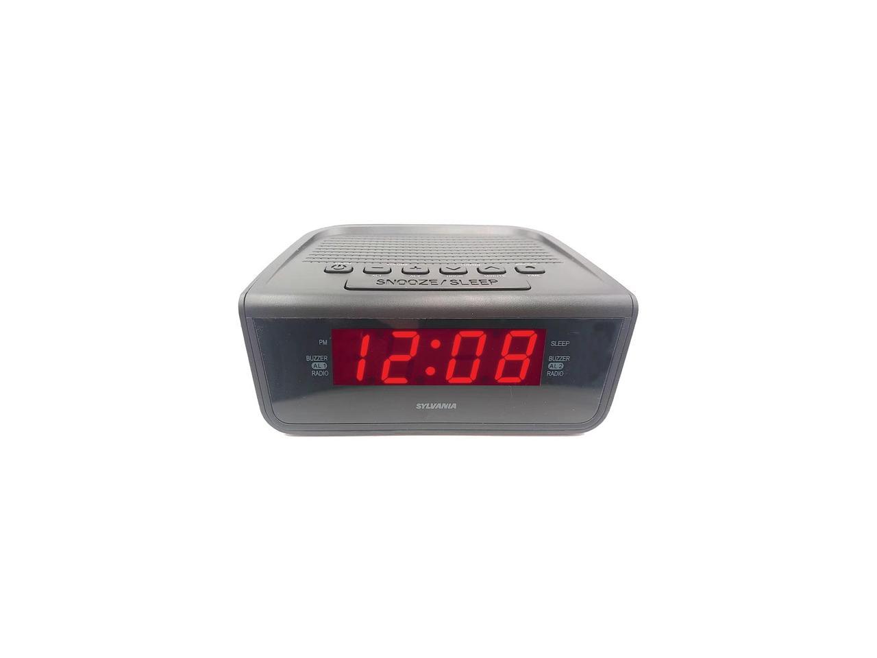 Sylvania SCR1388 Desktop Clock Radio 