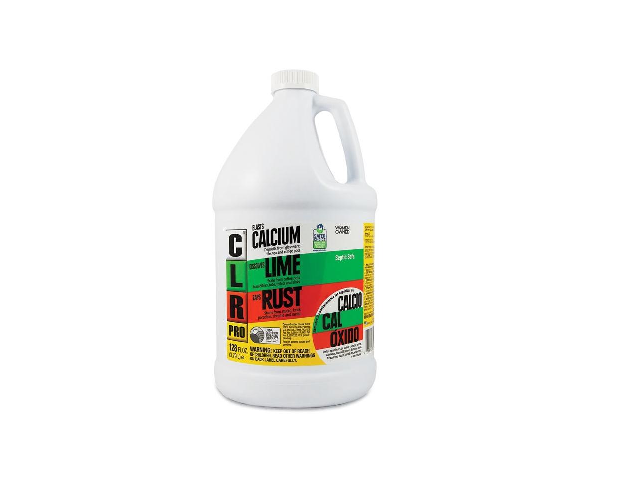 Jelmar CL4PRO 128 oz. Bottle, 4 per Carton, Calcium, Lime and Rust Remover