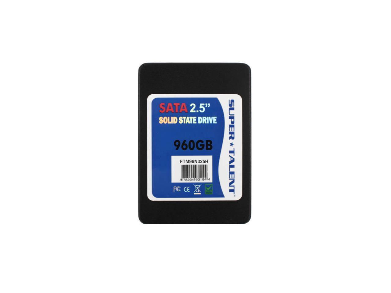Super Talent TeraNova SSD 960GB SATA3 2.5 Solid State Drive FTM96N325H 