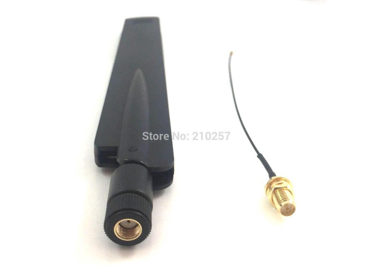 50pcs 2dBi Network Antenna RP-SMA 2.4GHz Wireless WiFi Booster Router Replace 