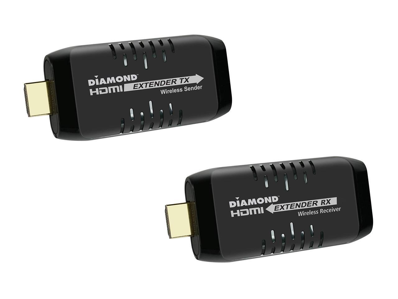 Diamond Wireless HDMI USB Powered Extender Kit TV Transmitter 