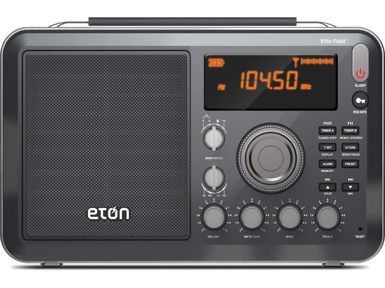 Eton Elite Field Am Fm Shortwave Desktop Radio With Bluetooth