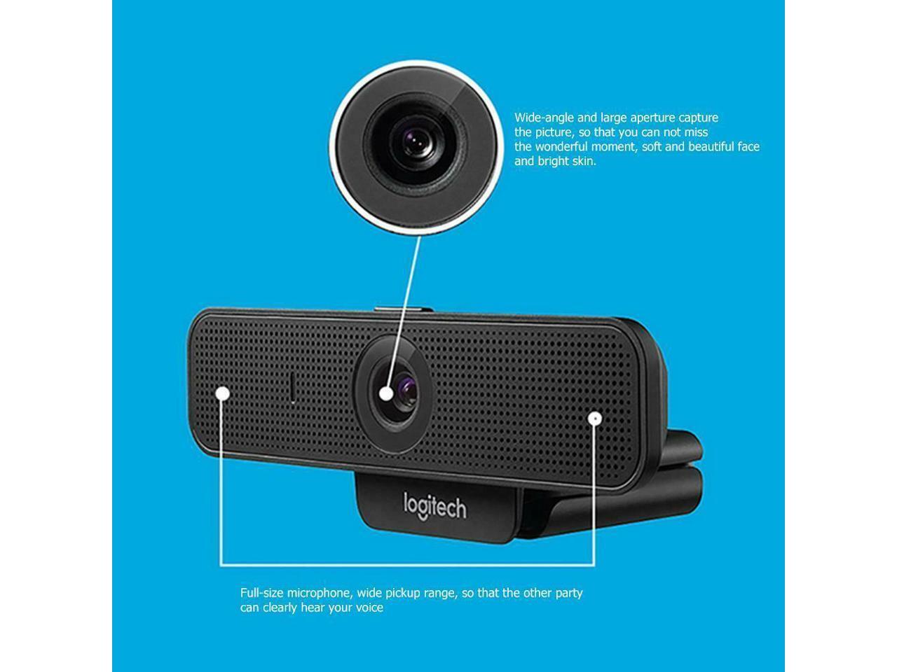 Logitech C925e Webcam with HD 1080P 30Hz Video and Built-In Stereo
