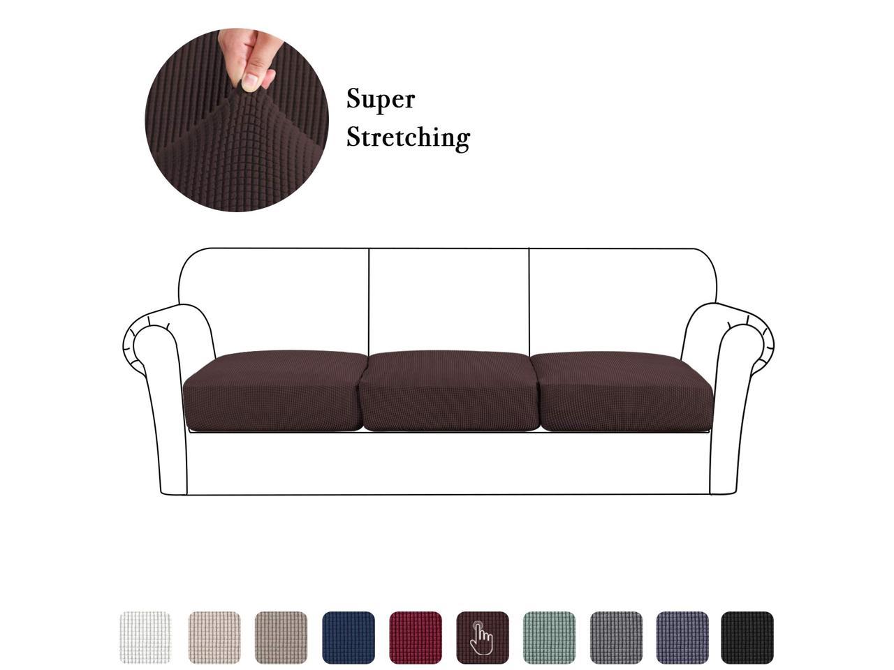 Details about   Fitted Stretchy Sofa Cushion Cover Chair Seat Furniture Protection Couch 