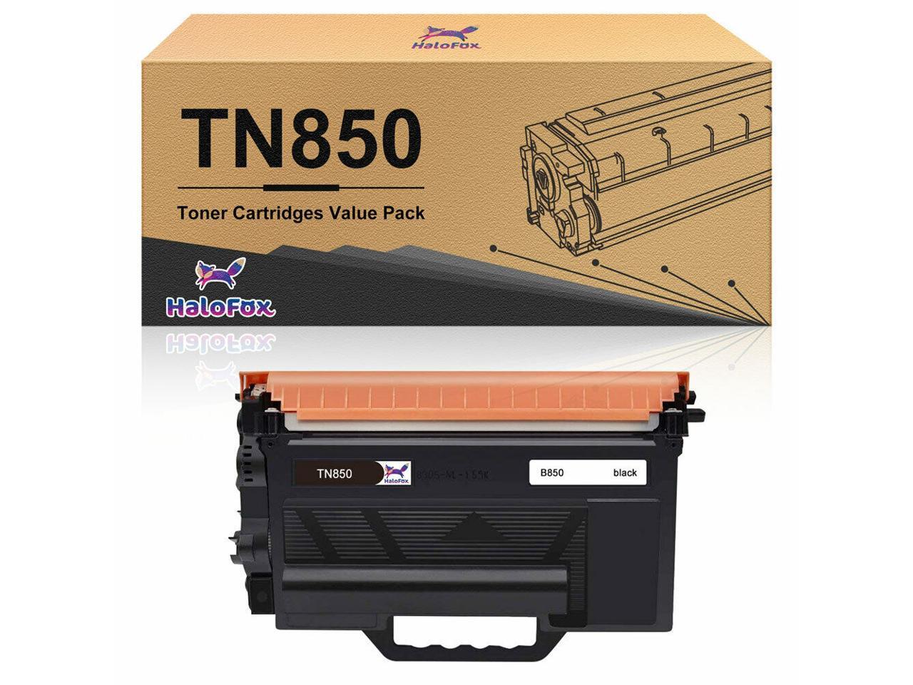 2 pk TN850 Black Toner Cartridge Lot For Brother MFCL5900DW HLL6200DW