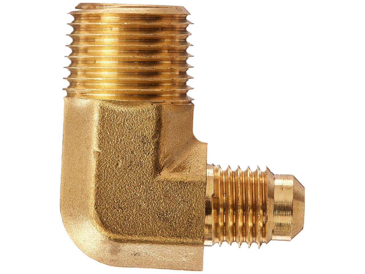 Parker Hannifin 149F46 Brass 90 Degree Male Elbow, 45 Degree