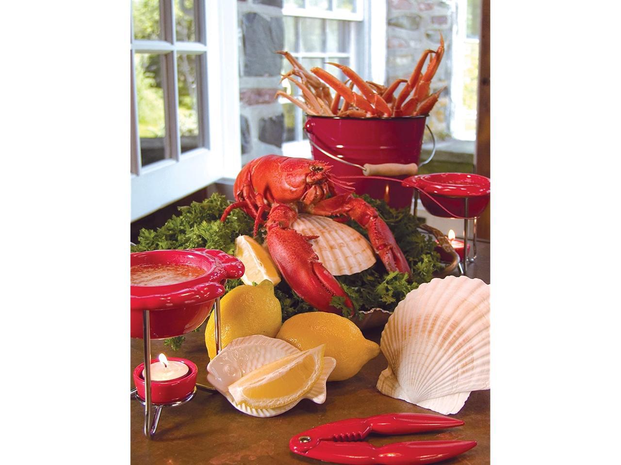 Nantucket Seafood Red Lobster Seafood Cracker, 5.25 x 2.25 x 0.25