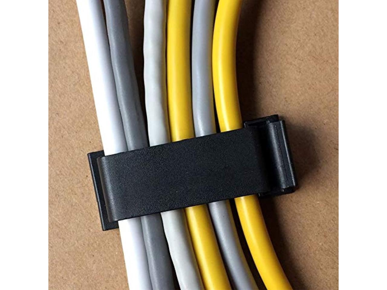 Self Adhesive Cable Management Clips, SOULWIT Cable Organizers Wire