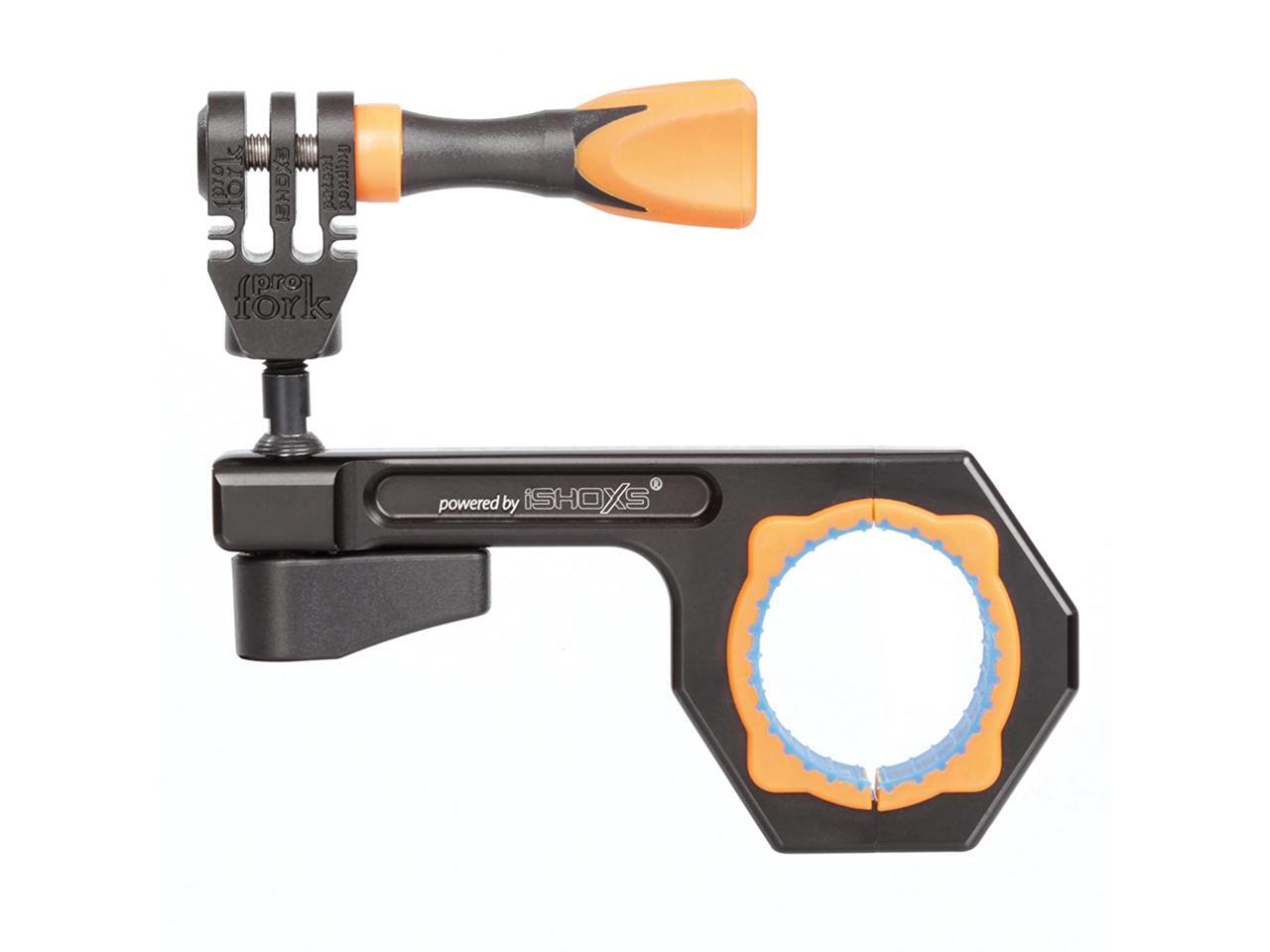 iSHOXS BullBar 3D 34, CNC-Milled Mount for Sport and Action cams; Body and 3D Ball System Made of high-Strength 6061 Aluminum, Clamping Range 30-34 mm, Black - Newegg.com iSHOXS BullBar 3D 34, CNC-Milled Mount for Sport and Action cams; Body and 3D Ball System Made of high-Strength 6061 Aluminum, Clamping Range 30-34 mm, Black - Newegg.com