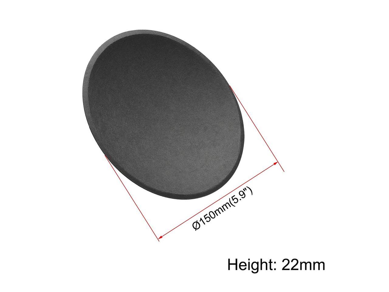 uxcell Speaker Dust Cap 150mm/6 inches Diameter Subwoofer Paper Dome