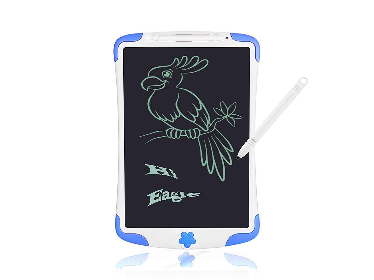 Altruist MultiPurpose LCD e-Writing Board 8.5-inch, White also Inkless Drawing//Memo Pads or Paperless Noting//Planning Boards