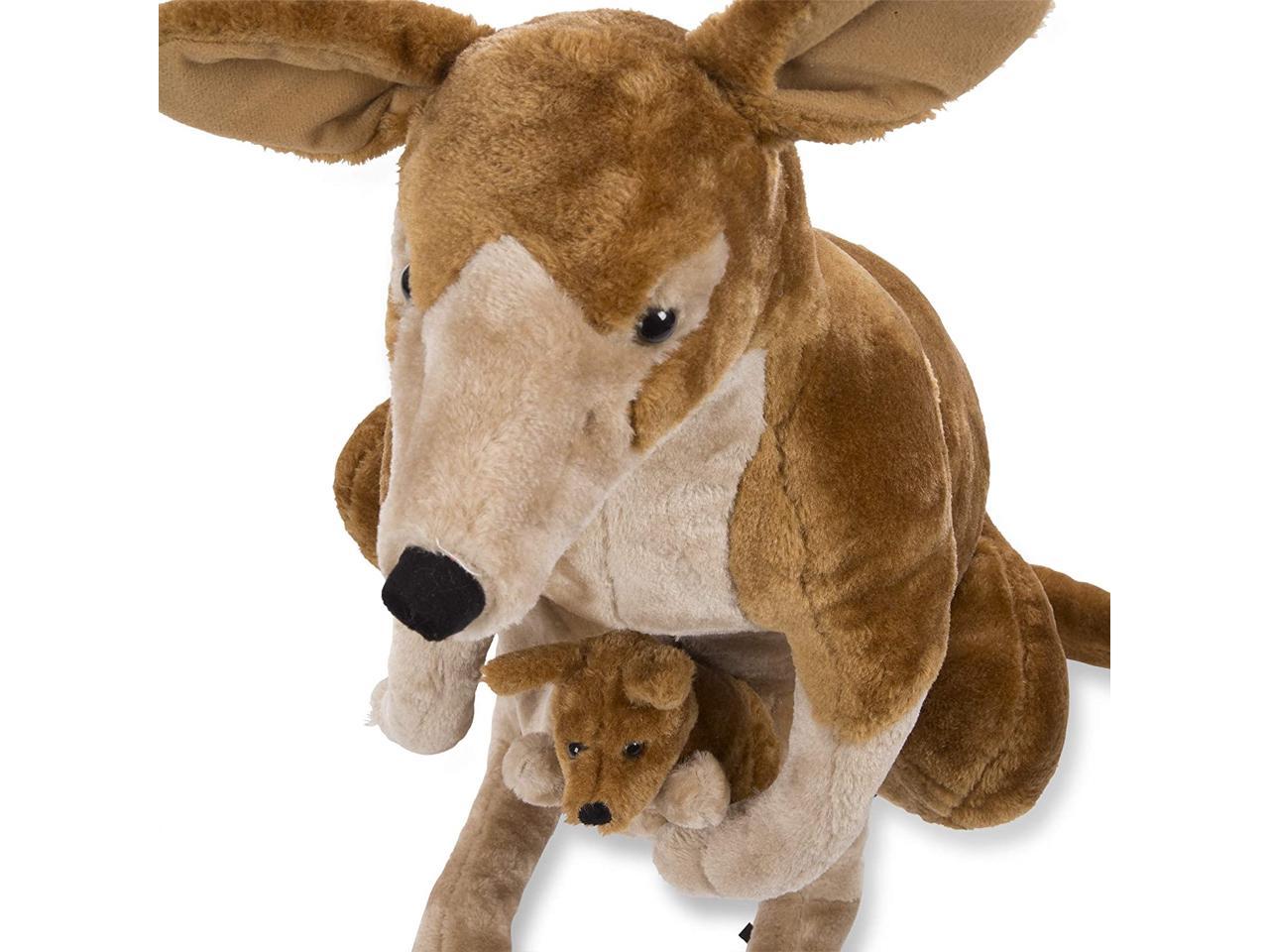 melissa and doug stuffed kangaroo