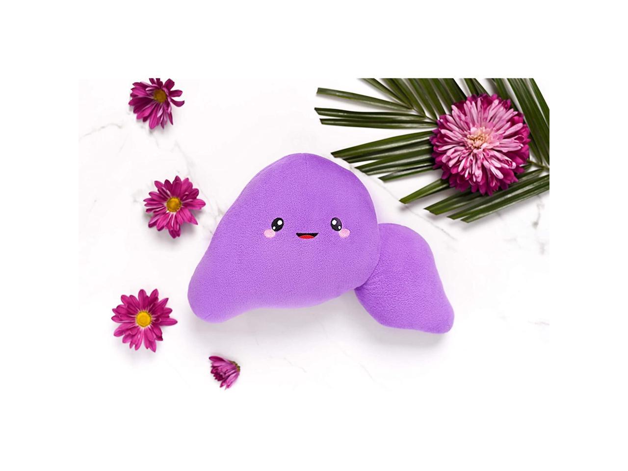 liver plush pillow