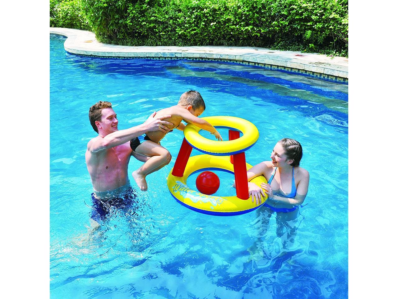 basketball inflatable pool