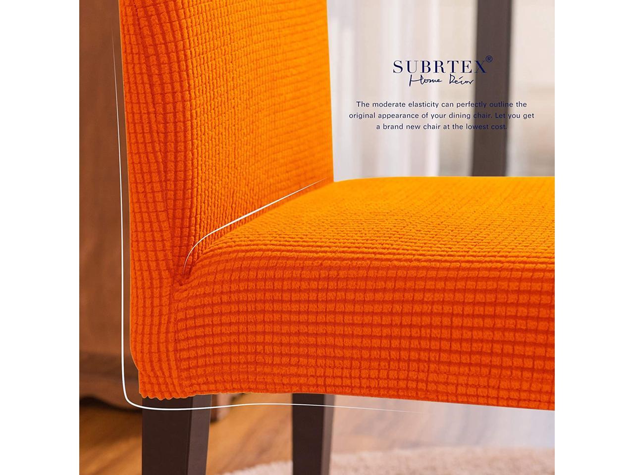 Subrtex Stretch Dining Room Chair Slipcovers