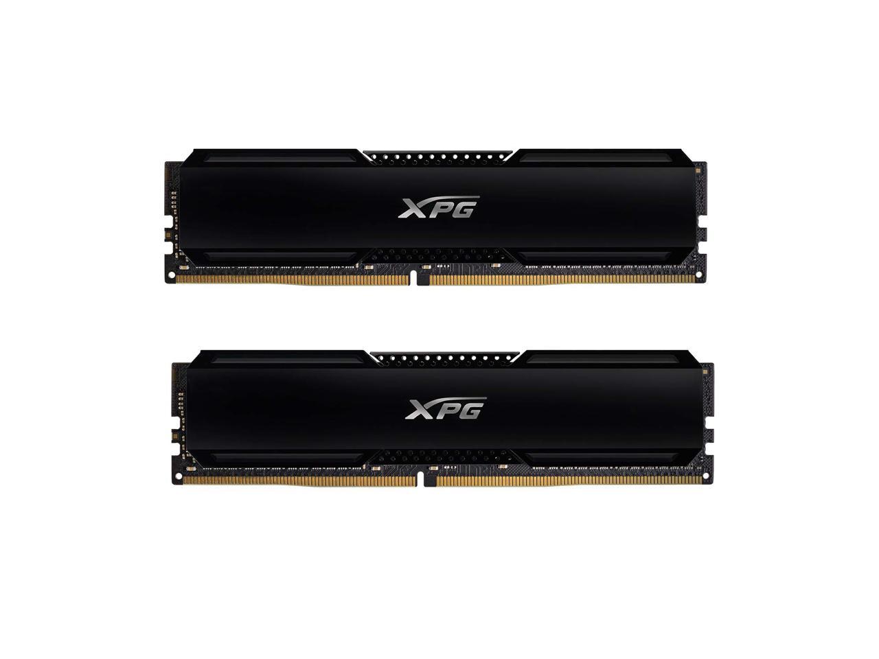 XPG GAMMIX D20 3600MHz 16GB (2x8GB) PC4-28800 SDRAM 288-Pins UDIMM Desktop  Memory Kit Black (AX4U360038G18A-DCBK20)