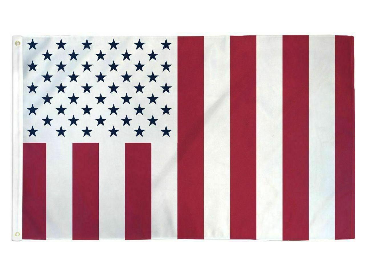 28x40 USA American United States Flag Pole Sleeve Sleeved Polyester 2.5ft x 4ft 
