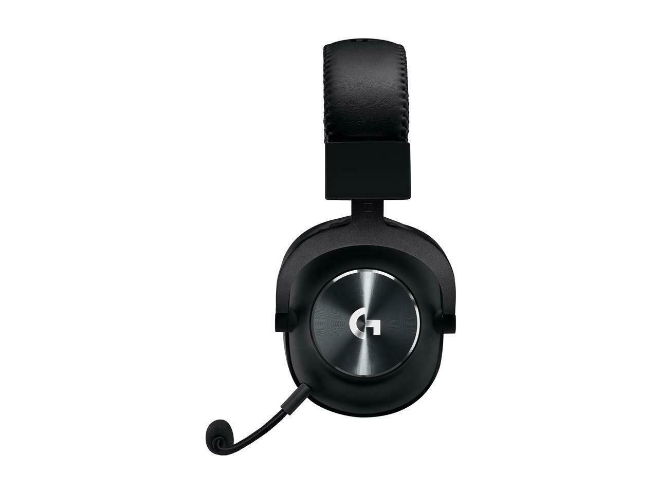 Logitech PRO X 981-000817 Wired Over-the-Ear Gaming Headset Black ...