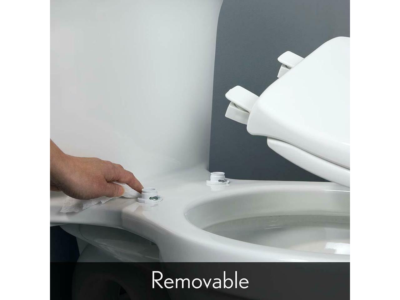 MAYFAIR Toilet Seat Will Never Loosen And Easily Remove ...