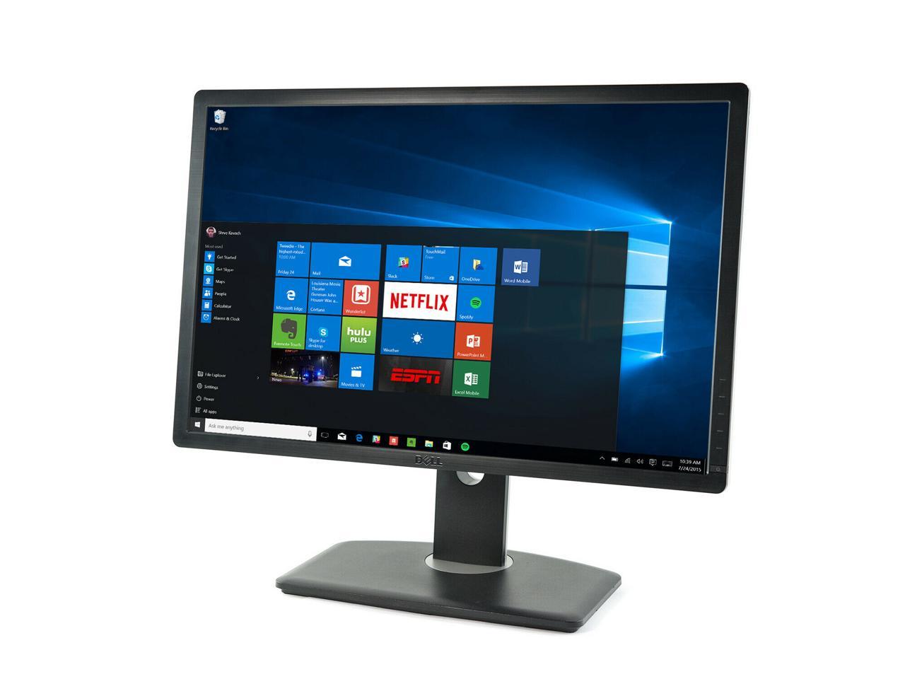 Refurbished: Dell 24" UltraSharp U2413F FHD IPS LCD Monitor w/ Dual