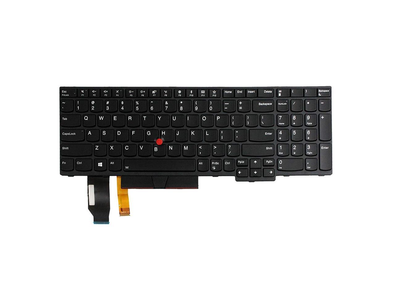 AUTENS Replacement US Keyboard for Lenovo ThinkPad E580 E585 L580 P52