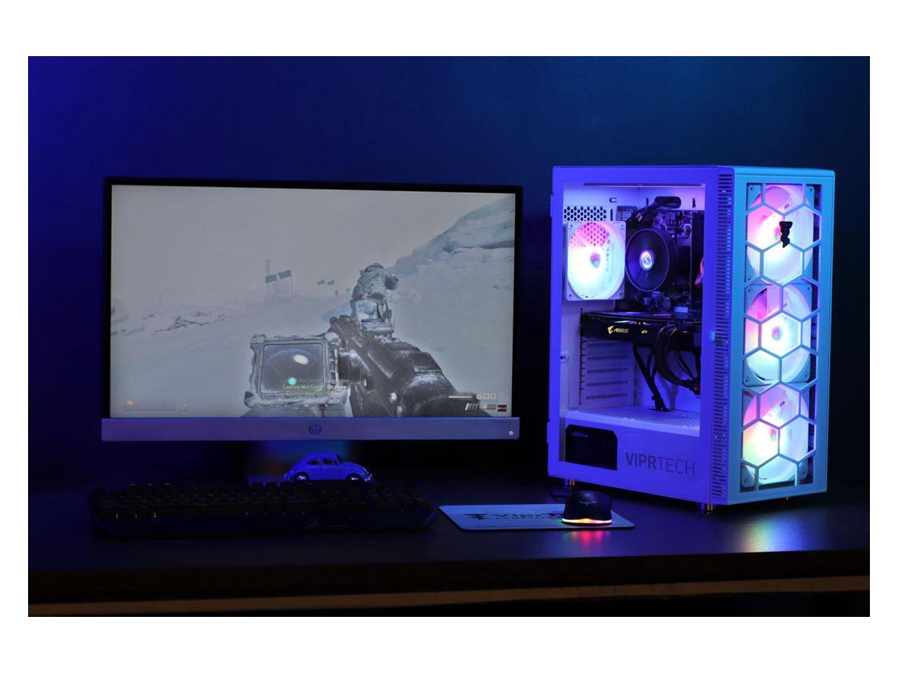 ViprTech Icefall Gaming PC Computer Desktop AMD Ryzen 5 (12LCore