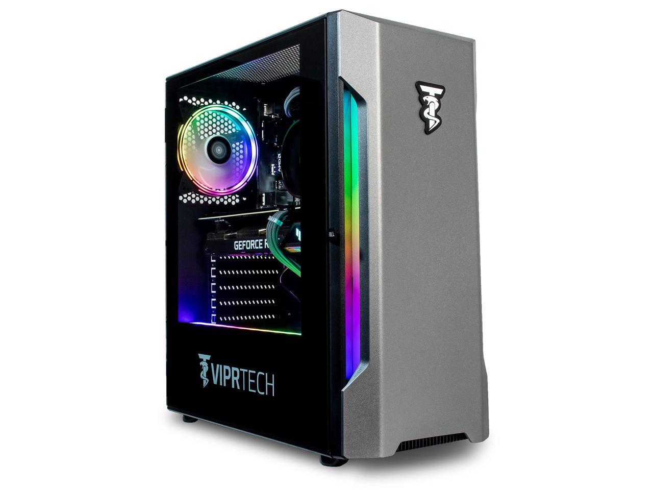ViprTech Rebel 3.0 Gaming PC AMD Ryzen 5 3600 (12LCore 4.2Ghz), RTX