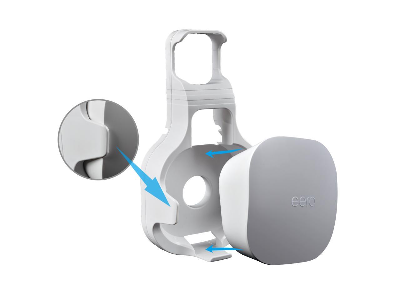 STANSTAR Wall Mount for Eero Mesh WiFi System, Sturdy Outlet Brackets