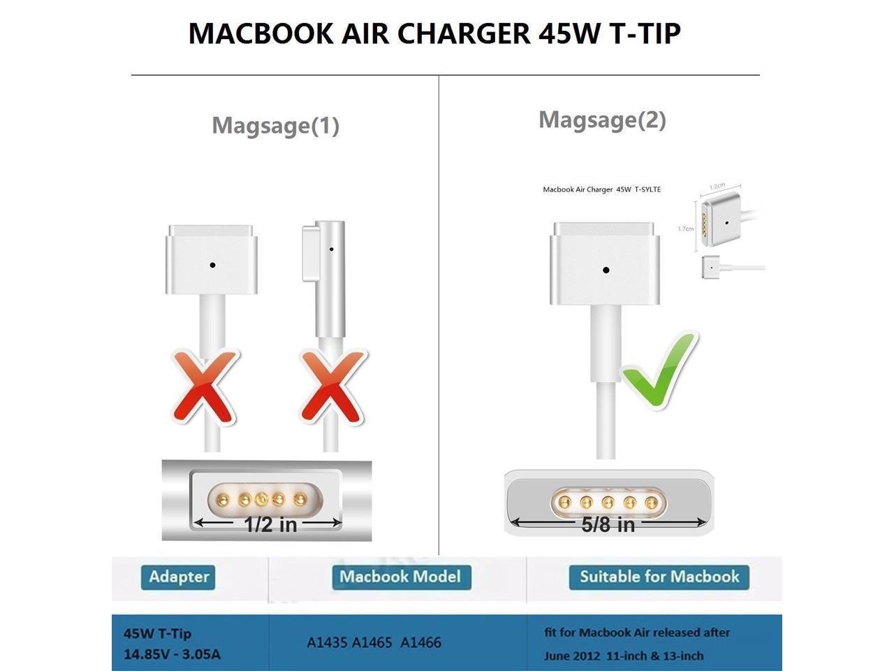 macbook air 11 mid 2012 charger