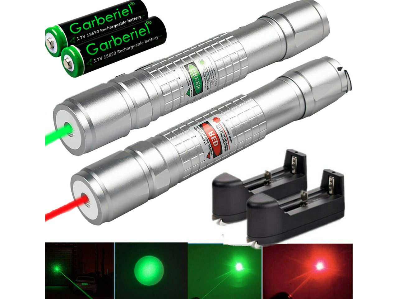 900Mile 650nm Red Laser Pointer Pen Star Beam Light Zoom Focus Lazer USB Battery 