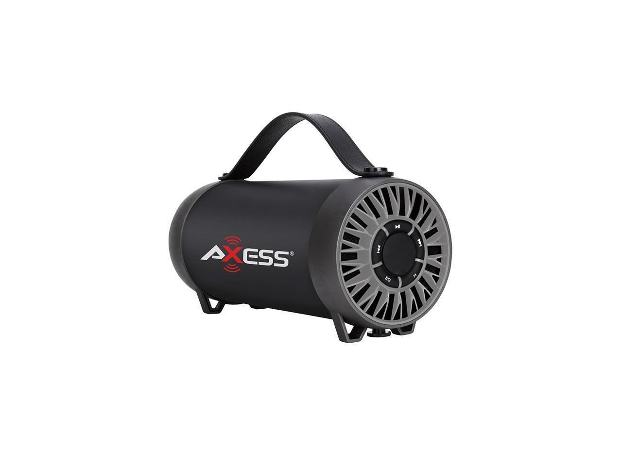 Axess SPBT1056SL Portable Bluetooth Speaker Silver