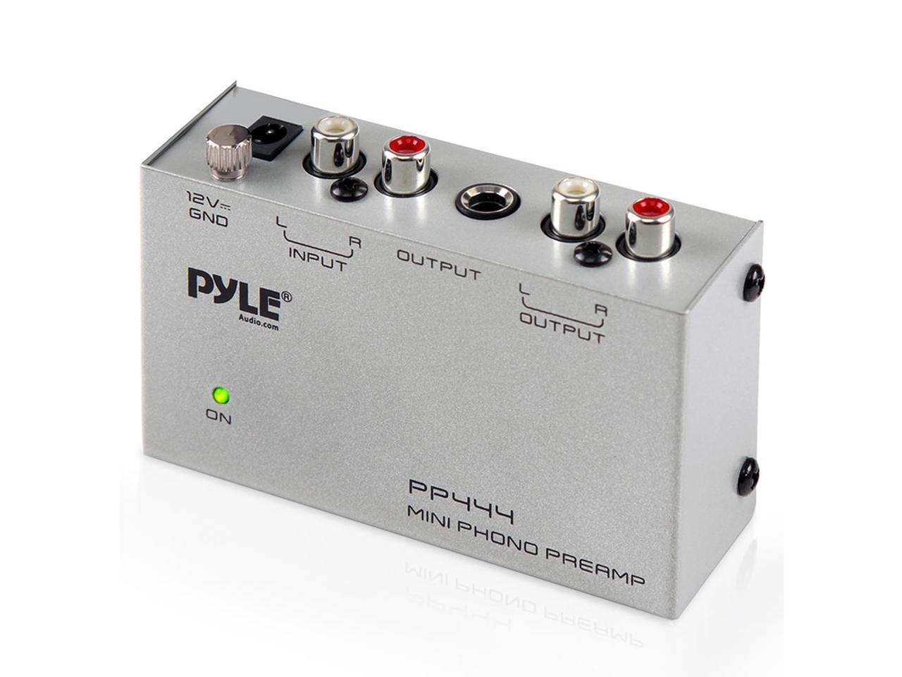 NEW PYLE PP444 COMPACT PHONO / TURNTABLE PREAMP