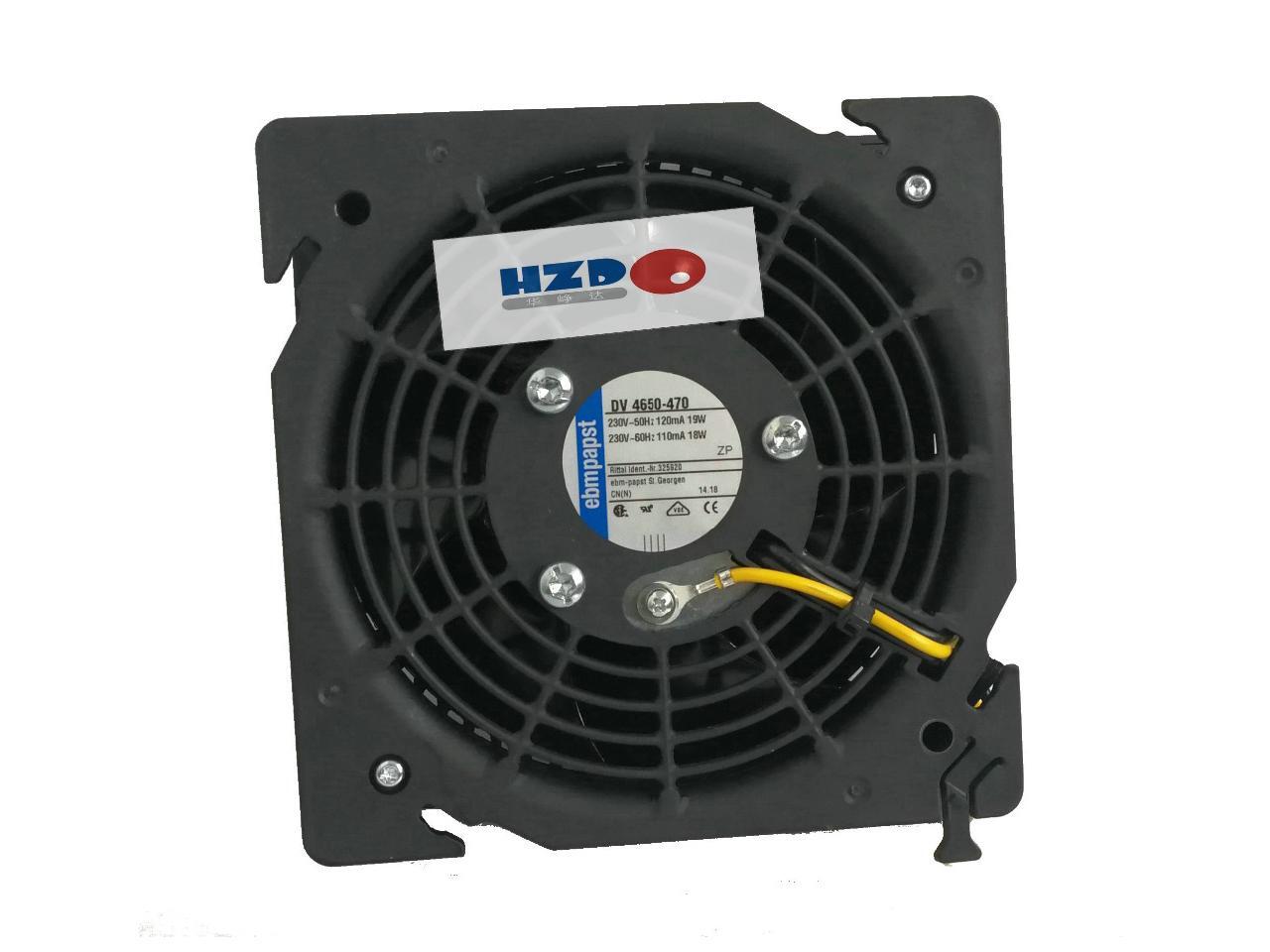 ebmpapst DV 4650-470 230V-50HZ 110MA 18W 120mA 19W 122x122x45MM Cooling ...