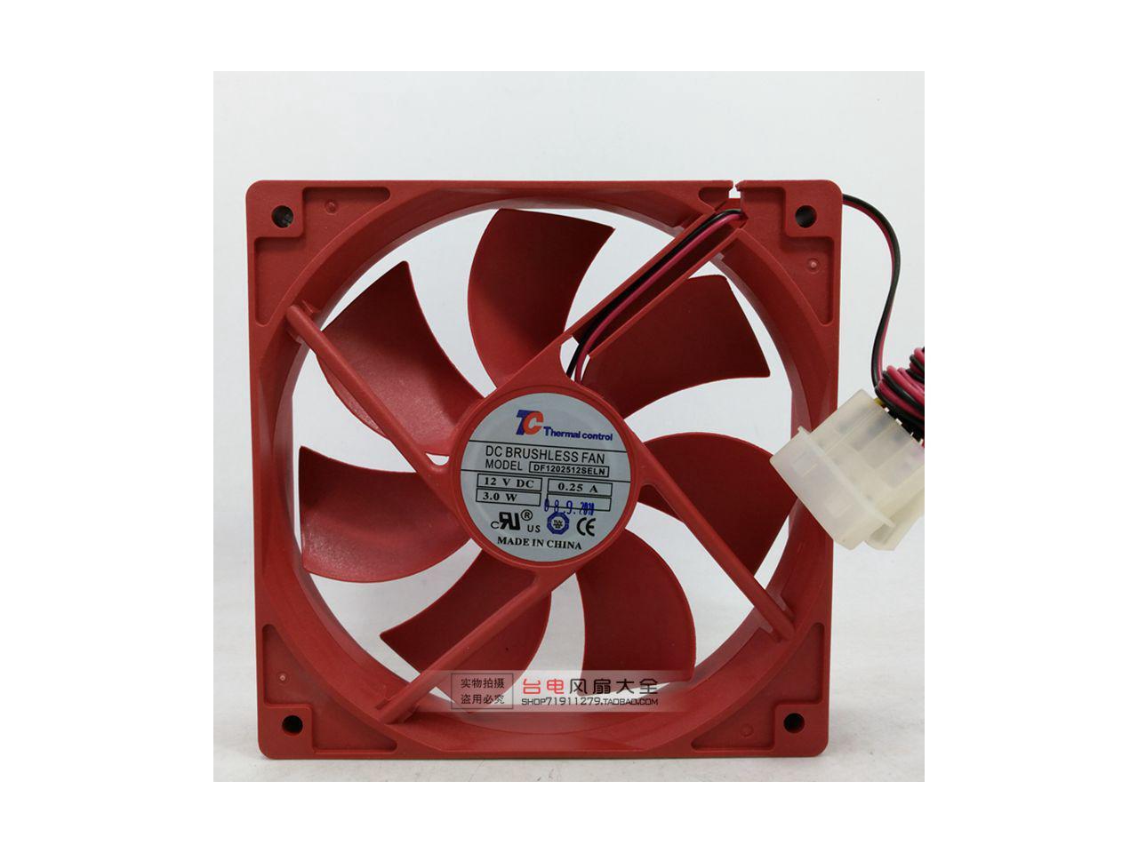 12025 12v 0.25A DF1202512SELN Chassis Power Supply Cooling Fan - Newegg.com