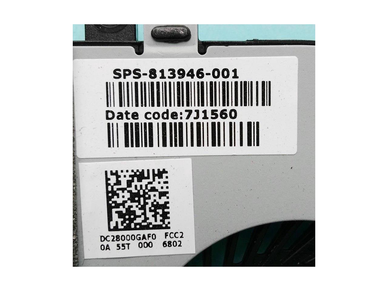 Ventola Per HP 250 G4 - HP 255 G4 SPS-813946-001 Fan DC28000GAF0 - Foto 5