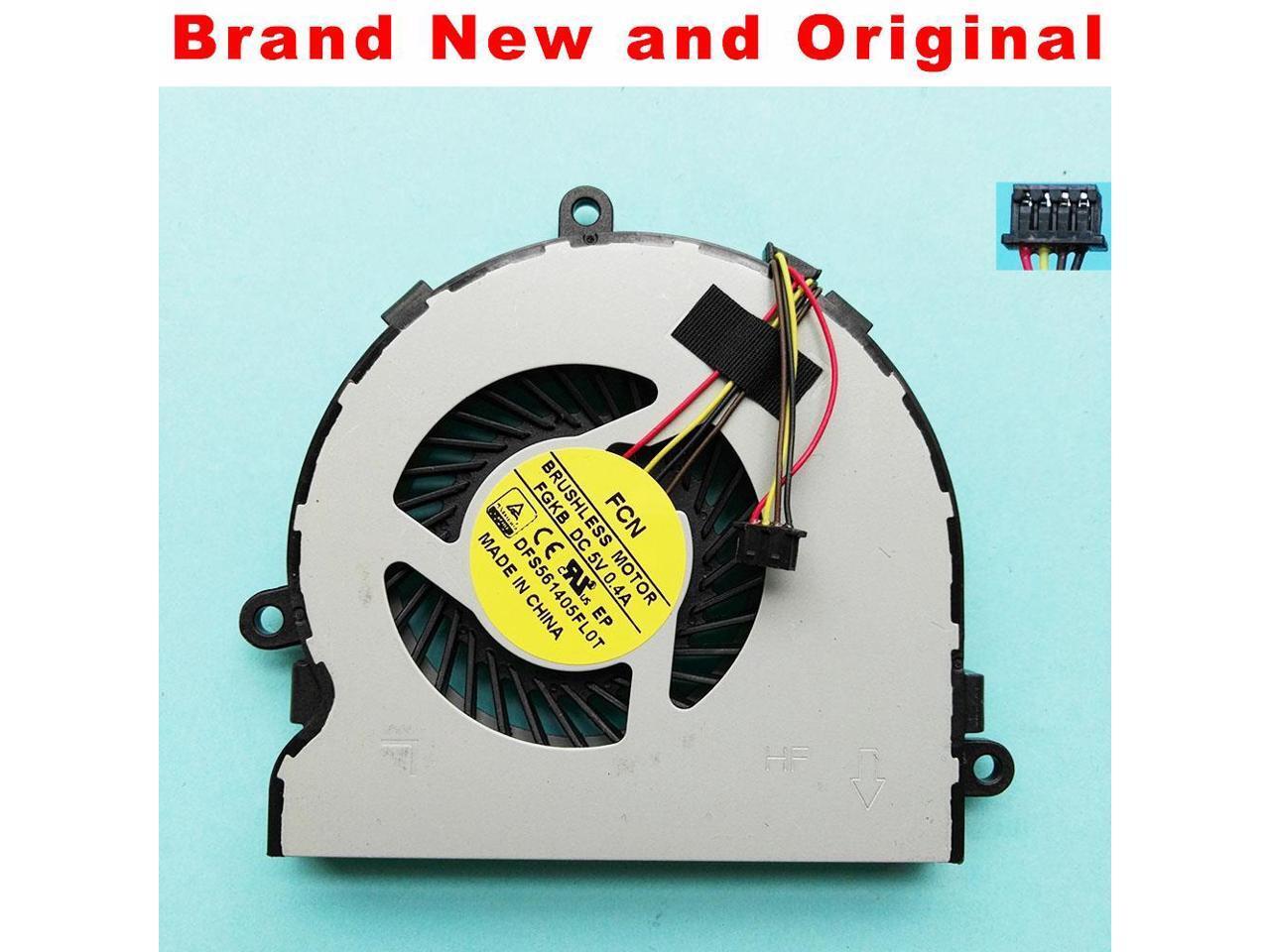 4 Pin CPU Fan 813946-001 Replacement CPU Cooling Fan For HP Laptop 15-AY Series - 4-Pin Connector (Part #813946-001) Hp Laptop Cpu Fan - Foto 2