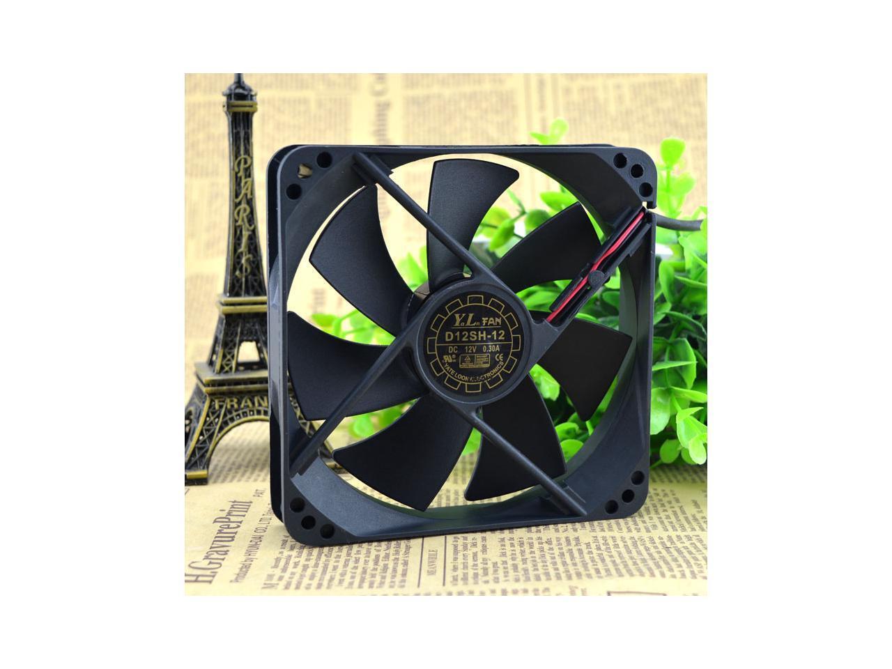 120 * 120 * 25MM 12CM \/ cm 12V ultraquiet power supply fan D12SM12 cooling fan