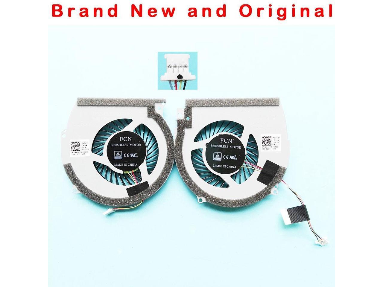 New Original Cpu Gpu Cooling Fan For Dell 15r 7566 7567 Fan Cooler Dc28000imf0 Fj2n 0147dx 147dx 7500