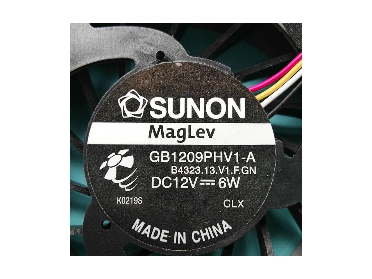 New Original CPU fan for SUNON GB1209PHV1-A B4323.13.V1.F.GN DC 12V 6W ...