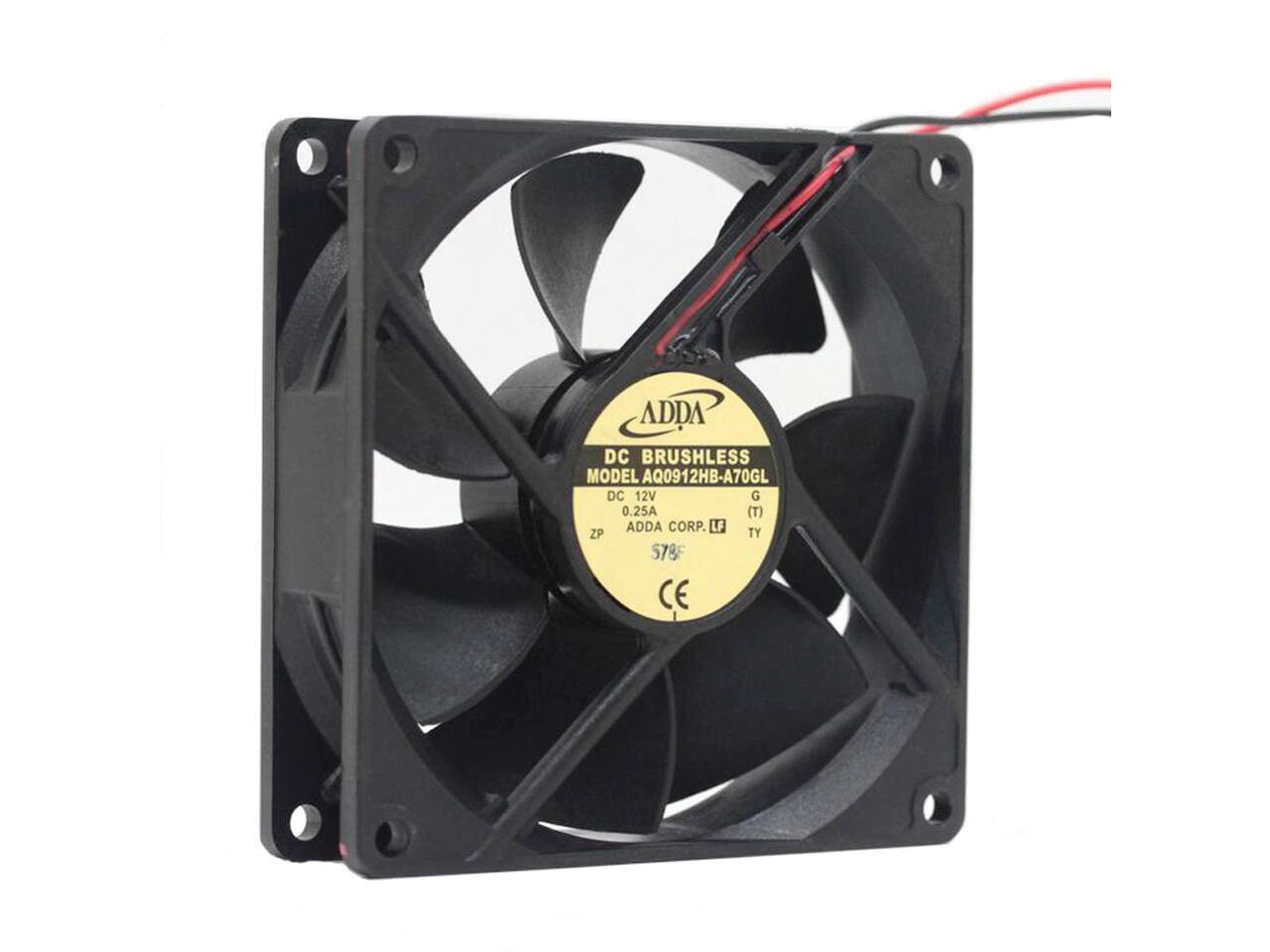 1pcs AQ0912HBA70GL 12V 0.25A fan 9225 9cm waterproof heat dissipation